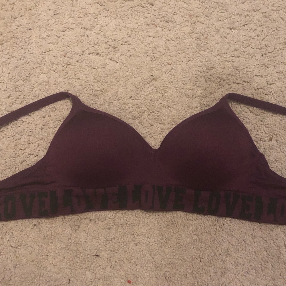 Burgundy Bra